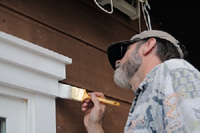 Painting the Exterior of a House Image